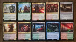 MTG Magic the Gathering Collection Lot 100 Rares/Mythics w/ 10 Foils NM #116 - Image 2