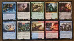 MTG Magic the Gathering Collection Lot 100 Rares/Mythics w/ 10 Foils NM #116 - Image 5