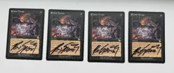 Cabal Therapy Judgment - Signed - LP/MP - Playset Of 4 - Image 1