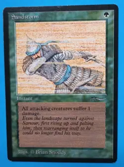 Magic the Gathering MTG Arabian Nights SANDSTORM LP/EX C 1993 VINTAGE NICE! - Image 1
