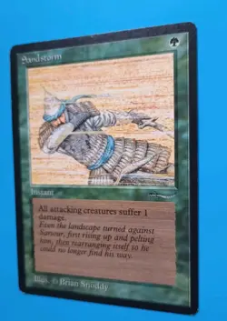 Magic the Gathering MTG Arabian Nights SANDSTORM LP/EX C 1993 VINTAGE NICE! - Image 2