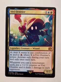 Vivi Ornitier M0248 Regular Final Fantasy Magic the Gathering NM Never Played - Image 1