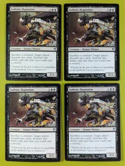 Sadistic Hypnotist x4 Izzet vs. Golgari 4x Playset Magic the Gathering MTG - Image 1