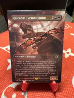 Ravenous Tyrannosaurus (Borderless) Universes Beyond: Jurassic World Collection - Image 1