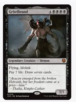MTG: Griselbrand | Avacyn Restored | Rare | NM | Legendary Creature - Image 1