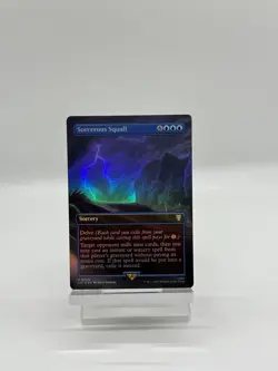 Sorcerous Squall FOIL (Borderless) The Lord of the Rings MTG NM - Image 1