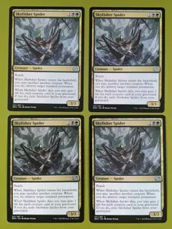 Skyfisher Spider x4 The Brothers' War 4x Playset Magic the Gathering MTG - Image 1