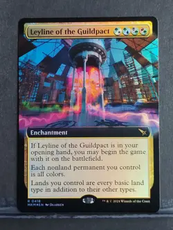 Leyline of the Guildpact (Extended Art); Foil; Murders at Karlov Manor - Image 1