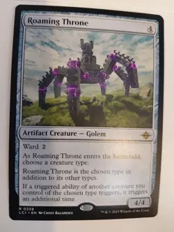 Roaming Throne The Lost Caverns of Ixalan Regular - Image 1