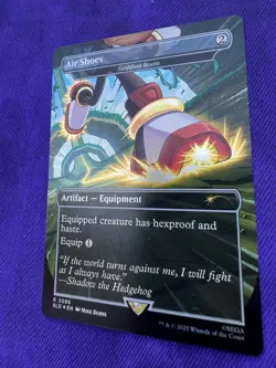 Air Shoes/Swiftfoot Boots FOIL MtG Sonic Secret Lair SLD Magic - 2096 - Image 3