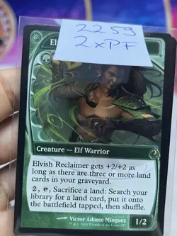 ELVISH RECLAIMER FUTURE SIGHT MYSTERY BOOSTER 2 + Gilded Goose NM Mtg (2259) - Image 2