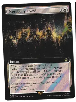 Everybody Lives! (Extended Art) (Surge Foil) Universes Beyond: Doctor Who LP - Image 1