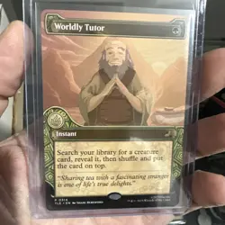 Worldly Tutor (Borderless) Avatar The Last Airbender MTG NM/M - Image 1