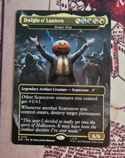 MTG Dwight o' Lantern Reaper King Secret Lair Office Dwight's Destiny NM - Image 1