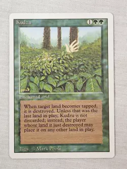 NM Kudzu Revised Mtg Magic the Gathering - Image 1