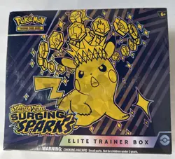 Pokemon TCG Surging Sparks ETB - Factory Sealed - - Brand New! - Image 1