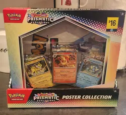 NEW Pokemon Prismatic Evolutions Poster Collection Sealed Display Set Of 6 Boxes - Image 1