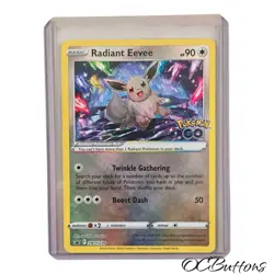 Pokemon TCG Radiant Eevee Pokemon Go promo - Image 1