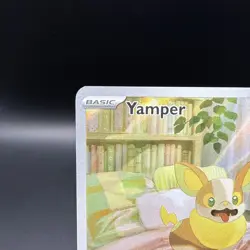 Yamper 099/094 Illustration Rare Pokemon ME Phantasmal Flames NM Pack Fresh - Image 2