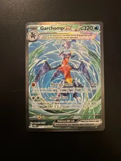 2023 Pokemon SV Paradox Rift 245/182 Garchomp EX Special Illustration Rare - Image 1