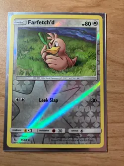 Farfetch'd - 45/68 - Hidden Fates - Reverse Holo - Pokemon TCG 2019 - Image 1