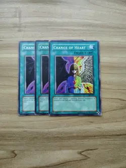 Yu-Gi-Oh! - Change Of Heart 3X - Full Playset - Image 1