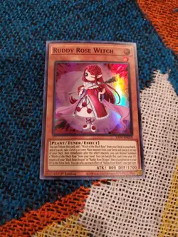 Ruddy Rose Witch - Yugioh Lightning Overdrive - Super Rare - LIOV-EN010 - NM/MT - Image 1