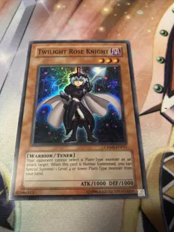 Twilight Rose Knight CRMS-EN011 LP Super Rare UNL Edison Yugioh - Image 1