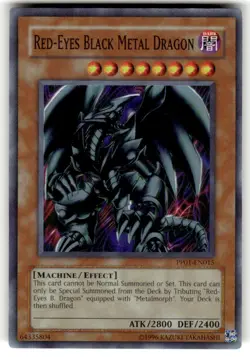 Red-Eyes Black Metal Dragon PP01-EN015 Premium Pack 1 Unlimited Super Rare - Image 1