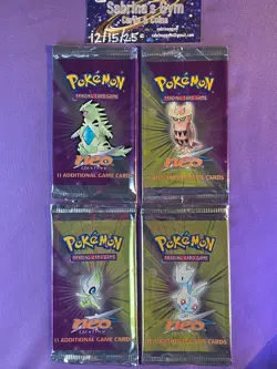 Empty Neo Destiny complete artwork Pokemon Card Opened Packs - Image 1