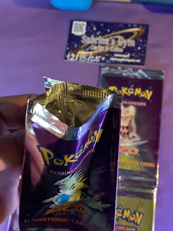 Empty Neo Destiny complete artwork Pokemon Card Opened Packs - Image 2