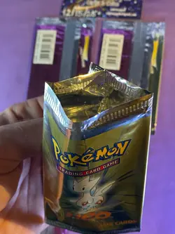 Empty Neo Destiny complete artwork Pokemon Card Opened Packs - Image 5