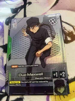 Duo Maxwell - GD01-090 - Tournament Winner Pack - Promo - Gundam Card Game TCG - Image 1