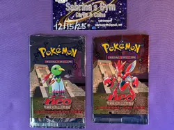 Empty Neo Discovery Scizor Xatu artwork Pokemon Card Opened Packs - Image 1