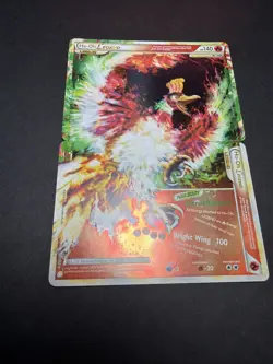 Pokemon Ho-Oh Legend Top and Bottom Half Card 111/123 HGSS Lp - Image 3