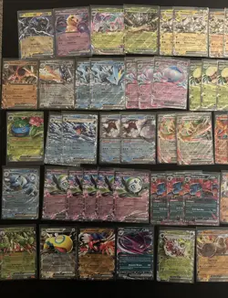 Pokemon TCG EX Lot Scarlet And Violet Era 82 Total Cards - Image 2