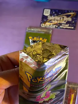 Empty Neo Genesis complete artwork Pokemon Card Opened Packs - Image 4