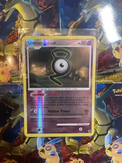 Pokemon Cards: Great Encounters Reverse Holo: Unown G 57/106 - NM - Image 1