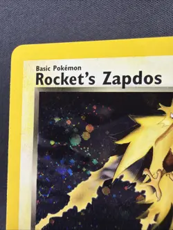Rocket's Zapdos 15/132 Gym Challenge Holo Wotc Pokemon Card. - Image 2