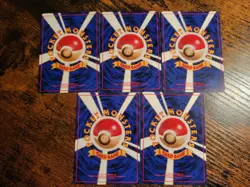 Pokemon Japanese Team Rocket Diglett Ekans Dark Persian Raticate 5 Card Lot LP - Image 2