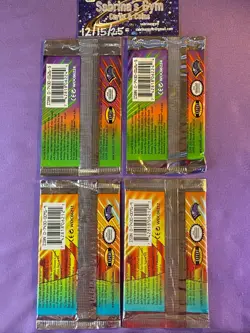 Empty Gym Heroes Challenge x4 Sabrina Misty + Pokemon Card Opened Packs - Image 2