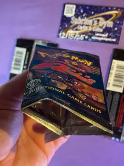 Empty 1st Edition Team Rocket x3 Artwork Pokemon Card Opened Packs - Image 4