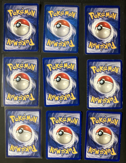 1999 Pokemon Base Lot Of 9 Cards Vintage Blastoise Bulbasaur Charmander Vulpix - Image 2