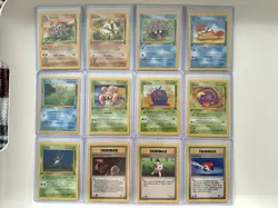 12 Vintage 1st Edition Fossil And Jungle Pokemon Card Lot - (PACK FRESH - NM/M) - Image 1