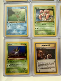 12 Vintage 1st Edition Fossil And Jungle Pokemon Card Lot - (PACK FRESH - NM/M) - Image 4