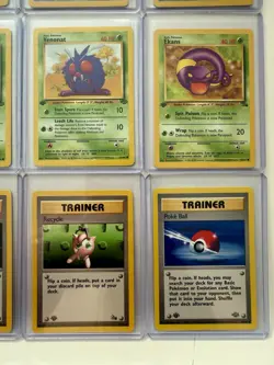 12 Vintage 1st Edition Fossil And Jungle Pokemon Card Lot - (PACK FRESH - NM/M) - Image 5