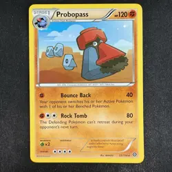 Pokemon TCG Probopass 55/114 XY Steam Siege Rare Non Holo Regular Card - Image 1