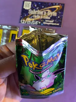 Empty 1st Edition Jungle Complete Artwork Pokemon Card Opened Packs 1999 WoTC - Image 3