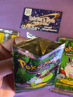 Empty 1st Edition Jungle Complete Artwork Pokemon Card Opened Packs 1999 WoTC - Image 4