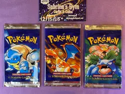 Empty Shadowless Base Set Complete Artwork Pokemon Card Opened Packs - Image 1